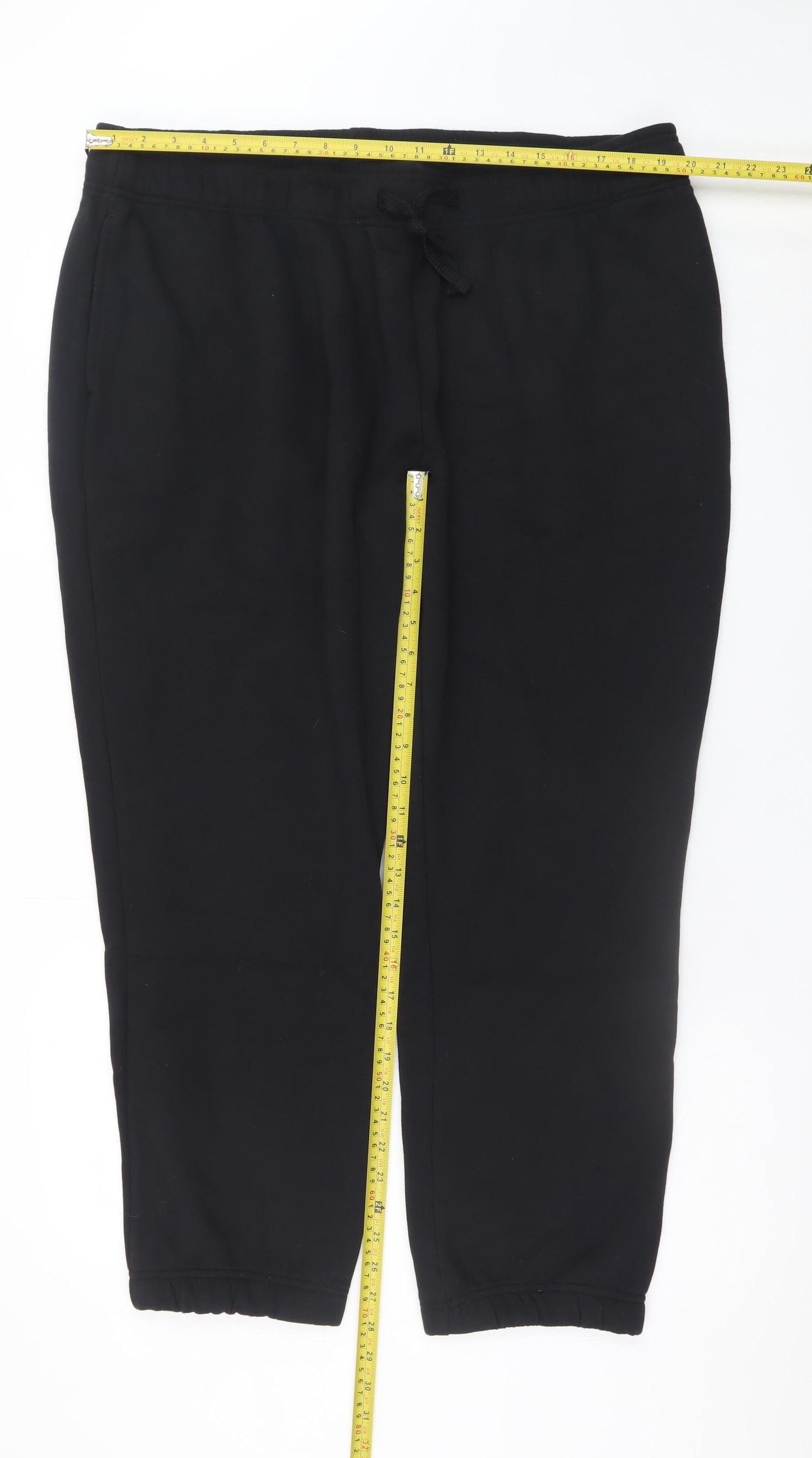 Dunnes Stores Men's Black 3XL Fleece Sweatpants Trousers