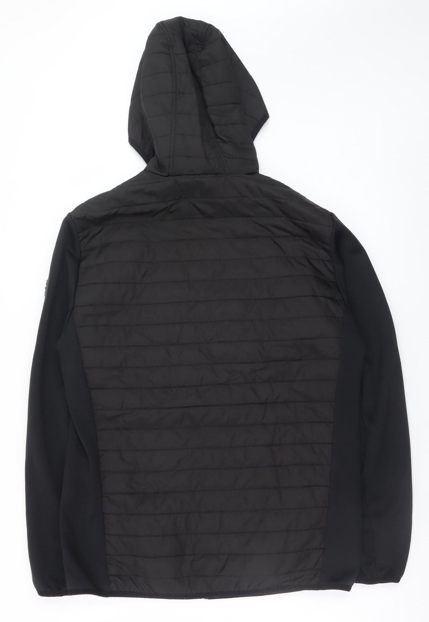 Jack & Jones Men's Black M Hooded Puffer Jacket