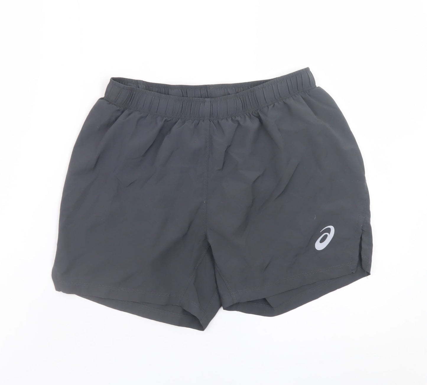 ASICS Womens Black Small Athletic Running Shorts Lightweight
