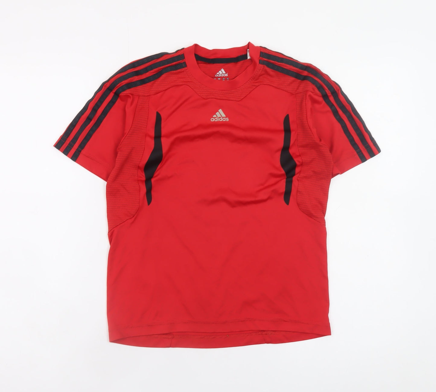 Adidas Boys Red Climalite Short Sleeve Sports T-Shirt 11-12 Years