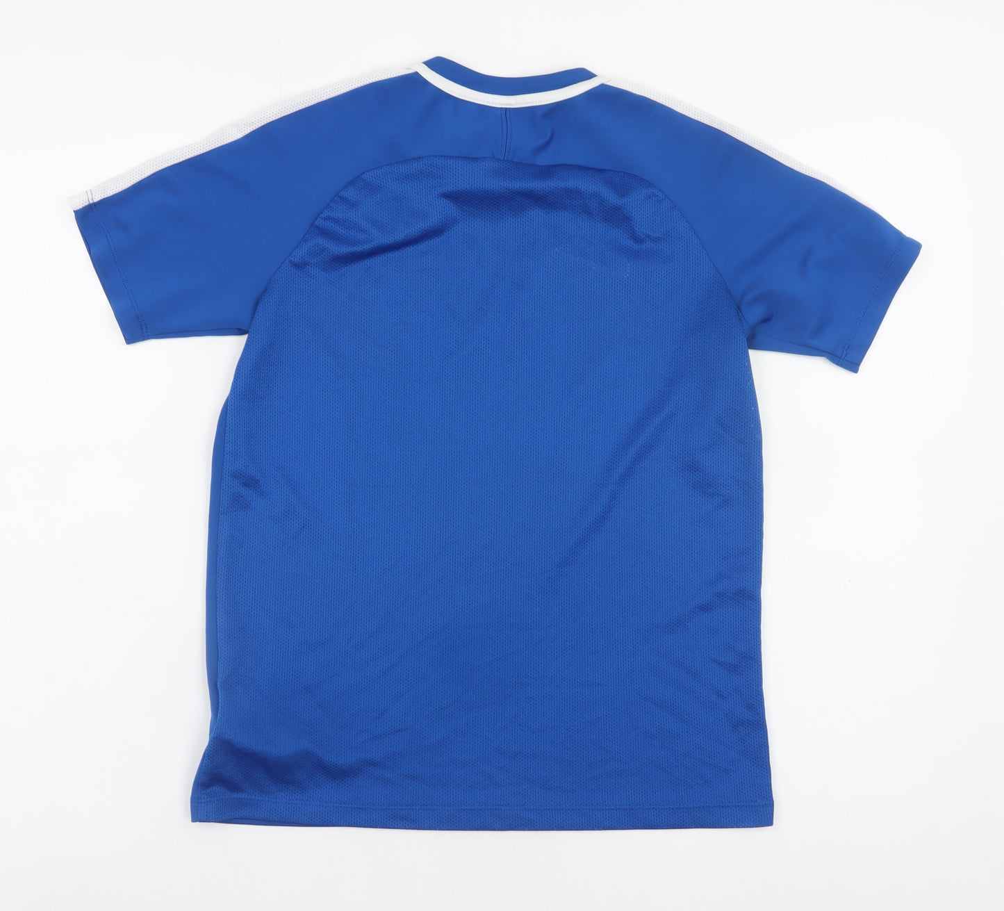Nike Boys Blue Dri-FIT Sports T-Shirt 12-13 Years Short Sleeve Activewear