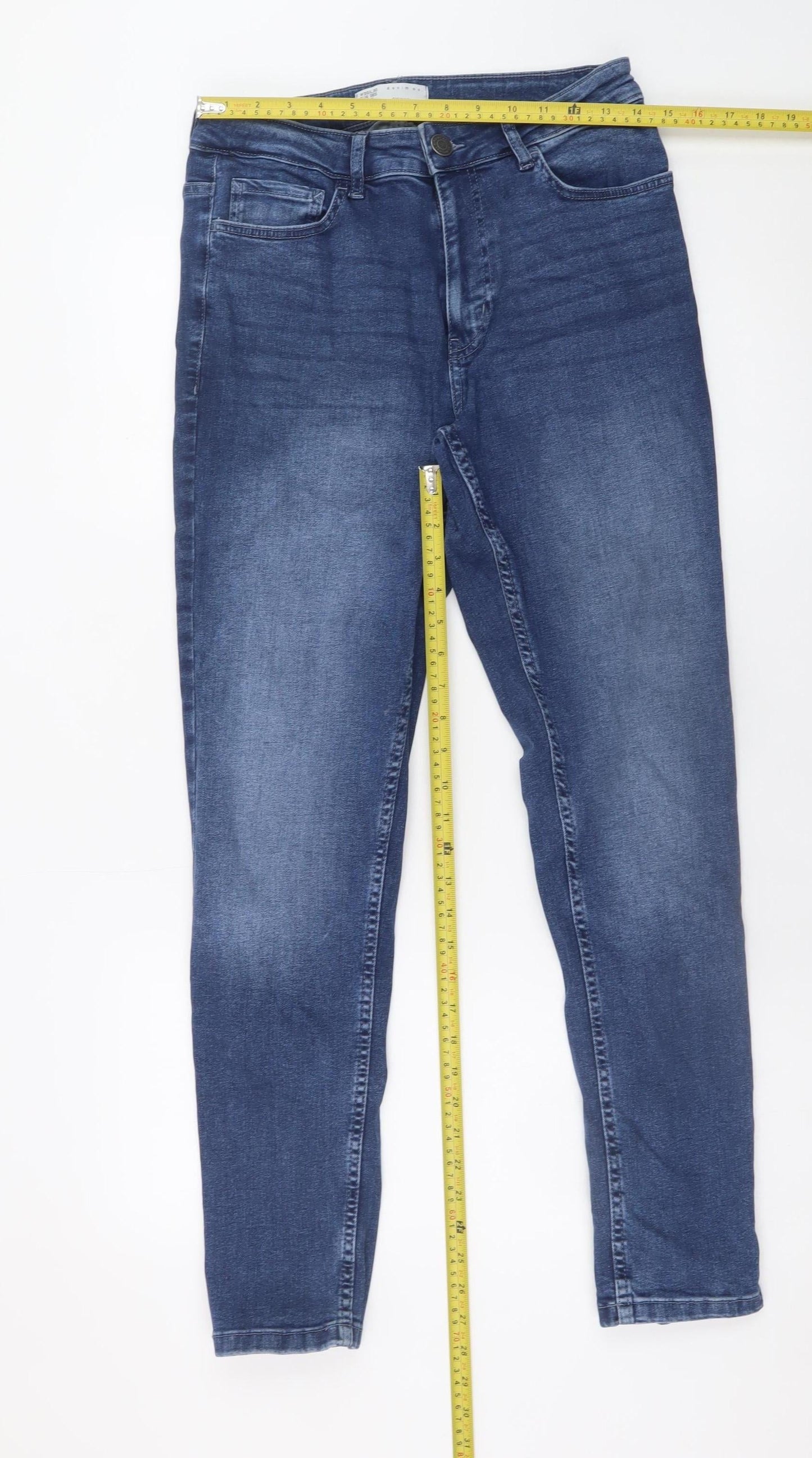 Denim Co. Men's Blue Skinny Fit Jeans W30 L30