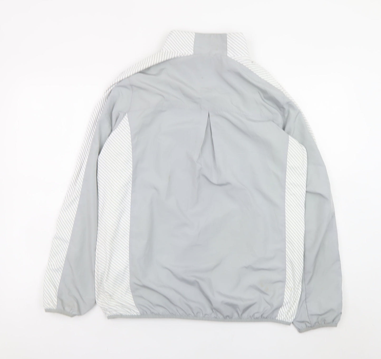 Pádras Harrington Men's Grey Full Zip Lightweight Windbreaker Jacket Size M