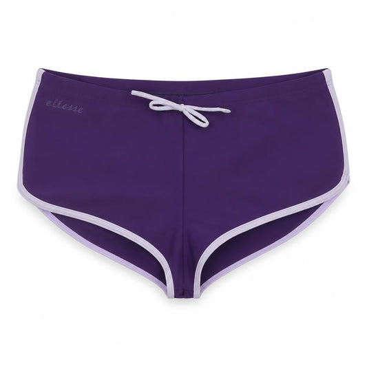Ellesse Women Purple Swim Shorts Size 16 Boy Short Quick Dry