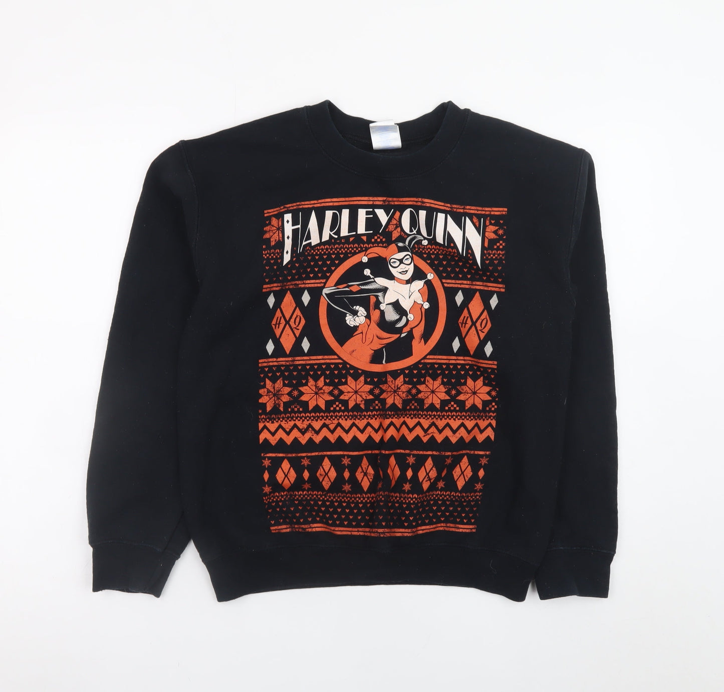 DC Comics Originals Women Black Harley Quinn Sweatshirt Small