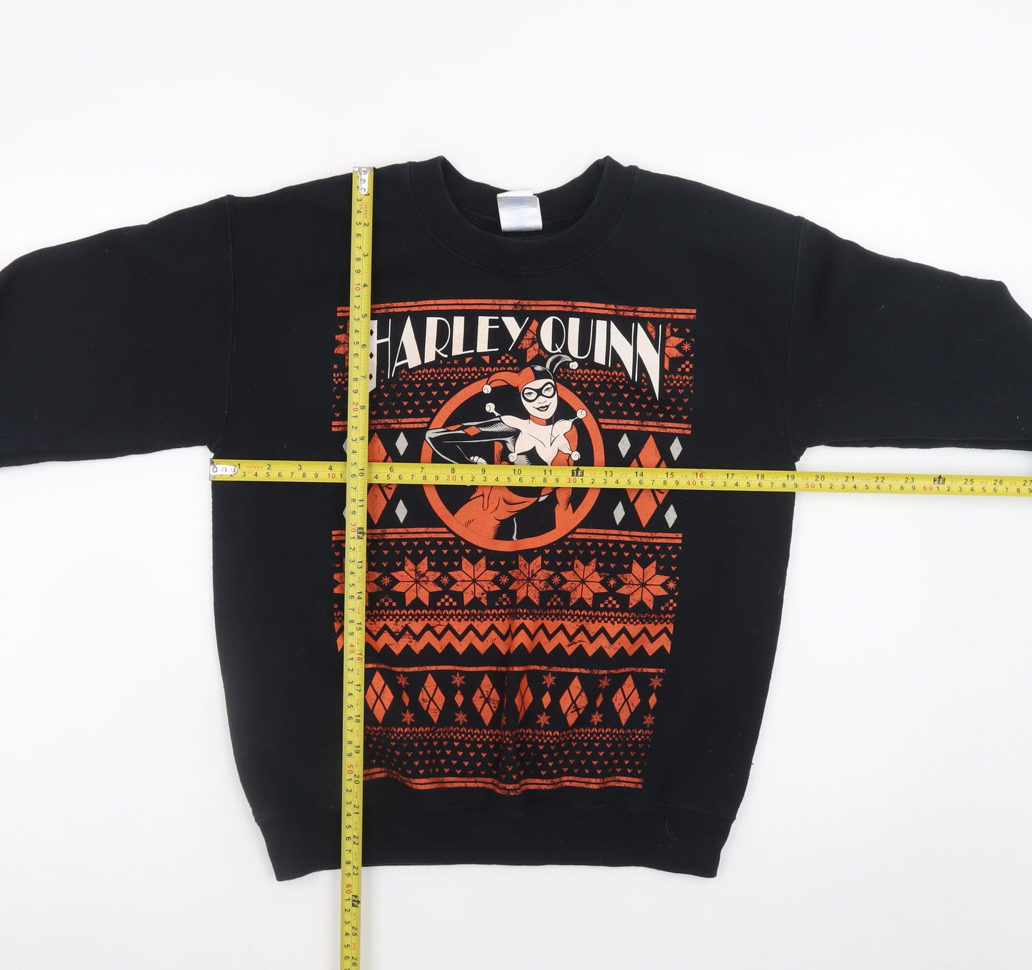 DC Comics Originals Women Black Harley Quinn Sweatshirt Small