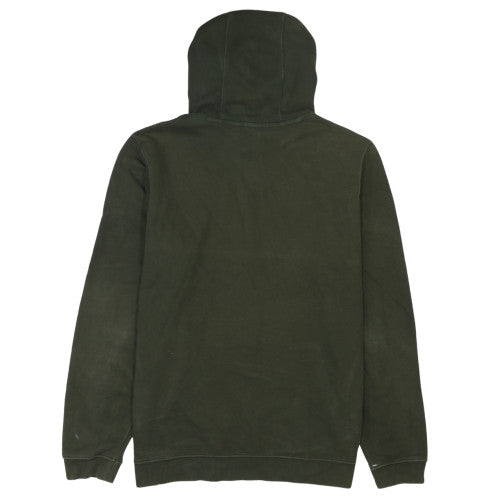 Nike Men's Green Pullover Hoodie L Regular Fit Camouflage Logo
