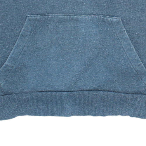 Puma Men's Blue Pullover Hoodie Size S Graphic Fleece Sweatshirt