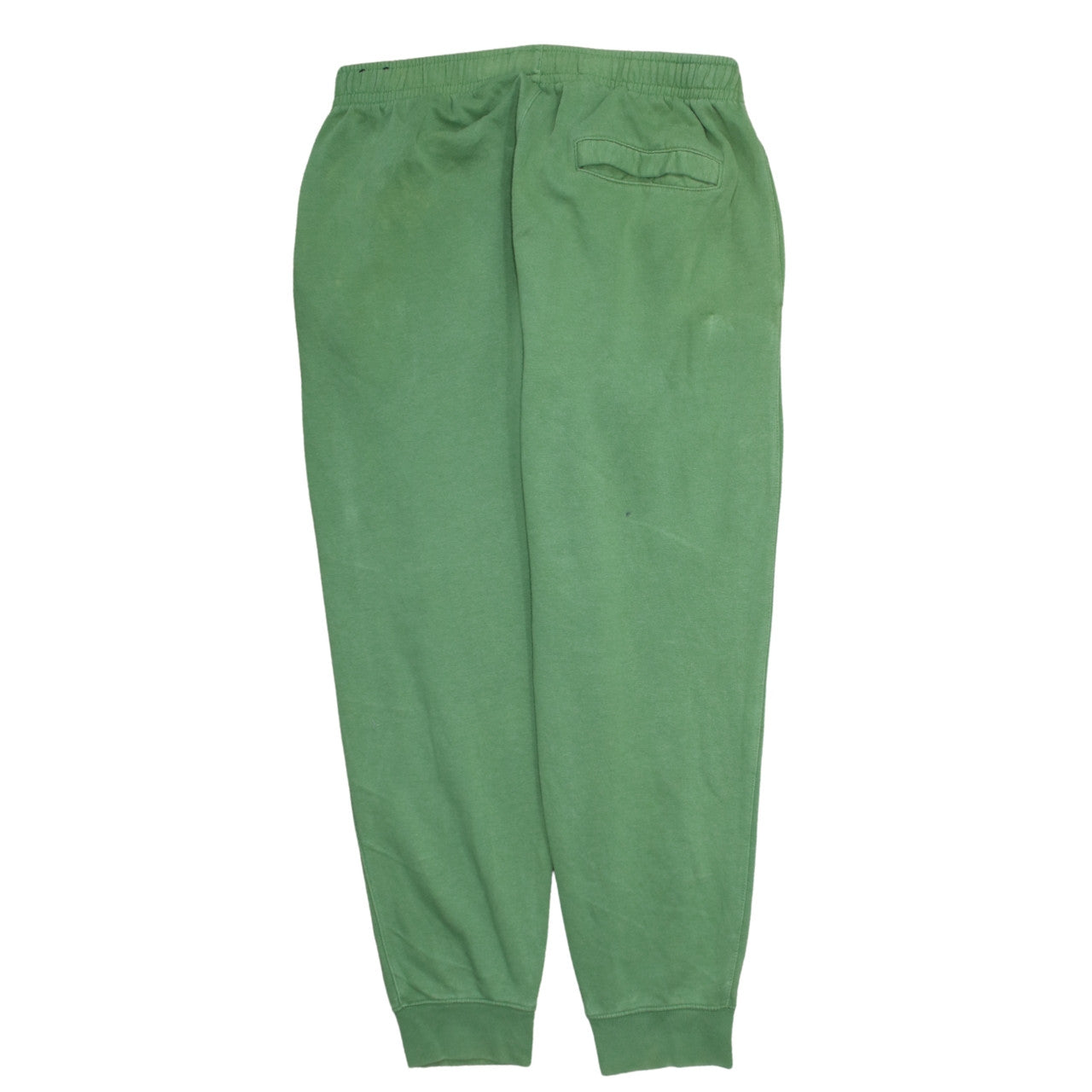 Nike Men’s Green Jogger Sweatpants L Regular Fit Cotton Fleece