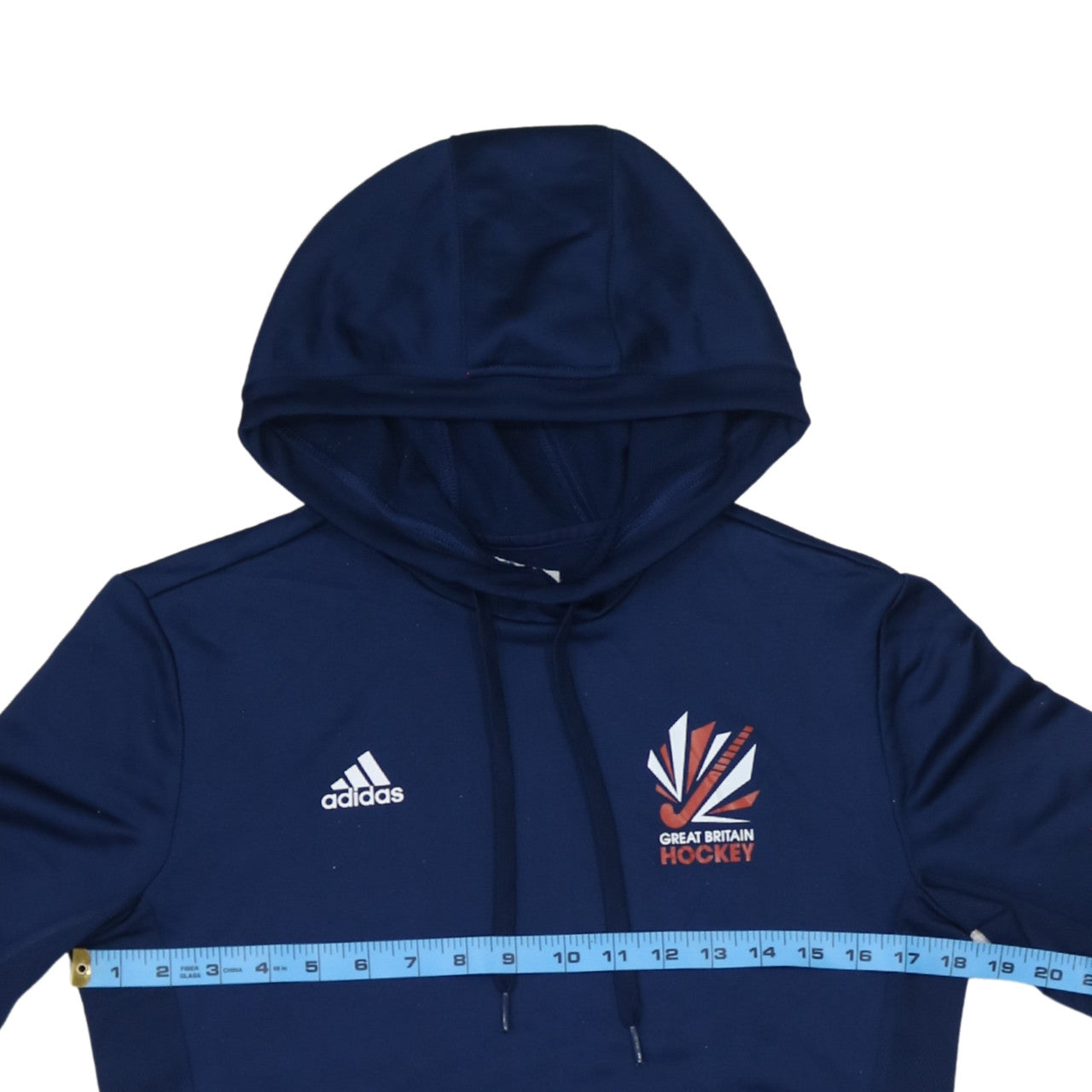 Adidas Women's Navy Great Britain Hockey Hoodie Size S Pullover Climalite