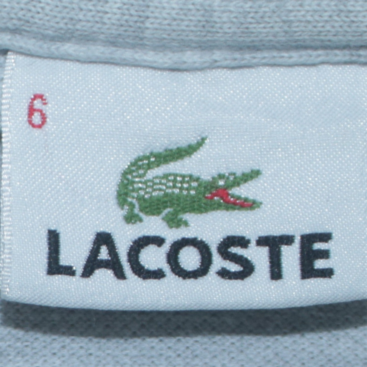 Lacoste Men's Grey Long Sleeve Cotton Polo Shirt Size XL