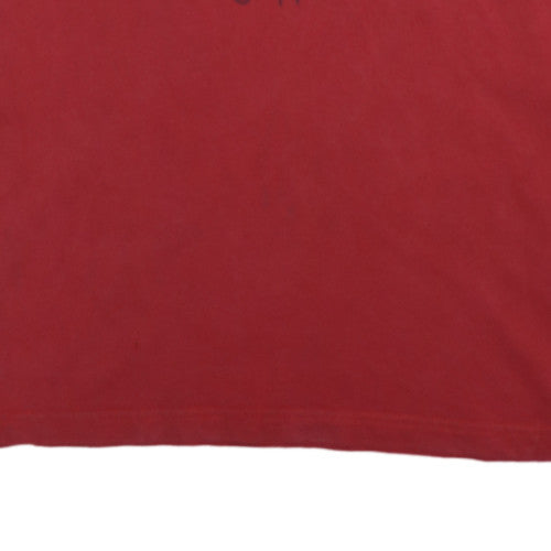 The North Face Men's Red Graphic Outdoor Crew Neck T-Shirt Size S