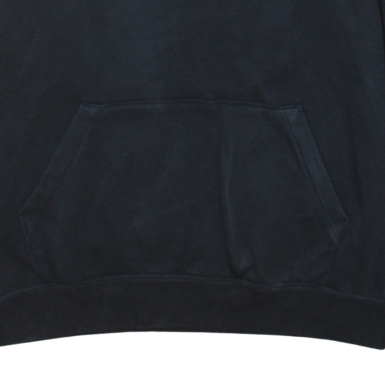 Nike Men's Black XS Pullover Hoodie with Logo Drawstring Style