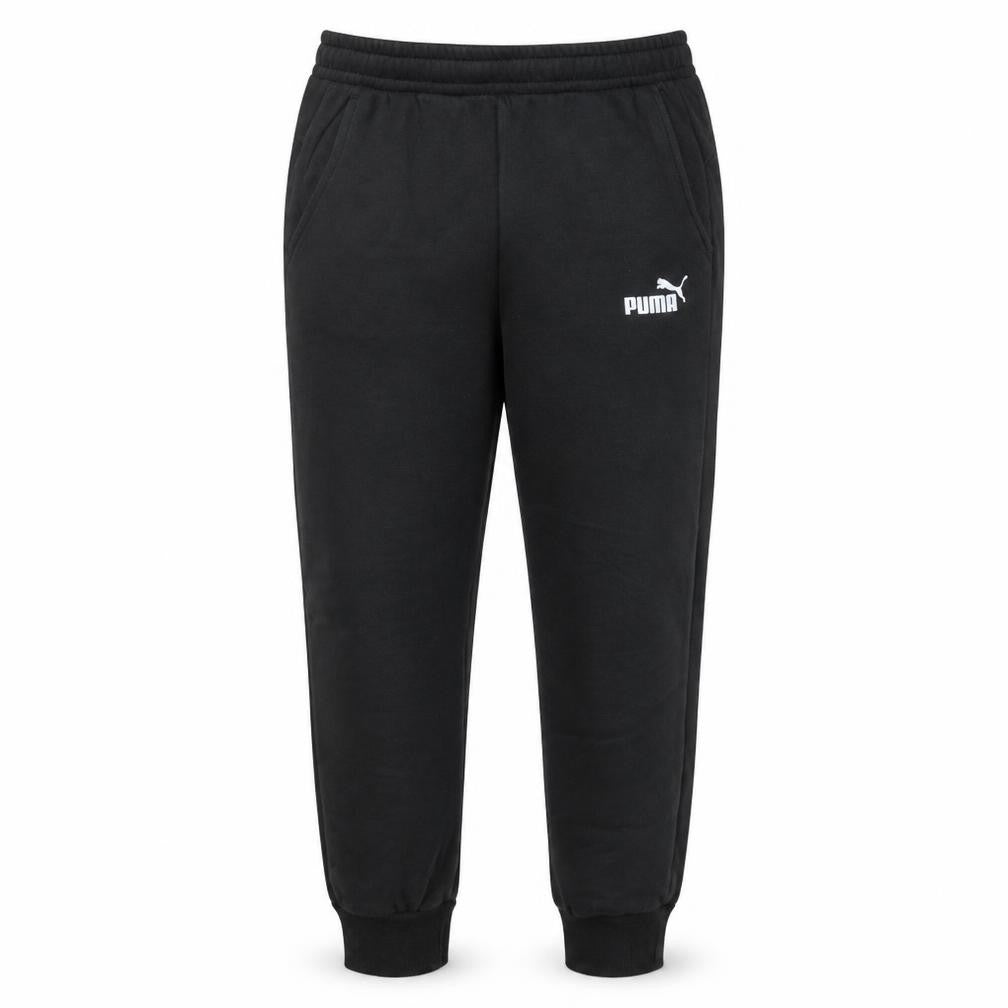 Puma Men's Black Jogger Sweatpants M Regular Fit Elastic Waist