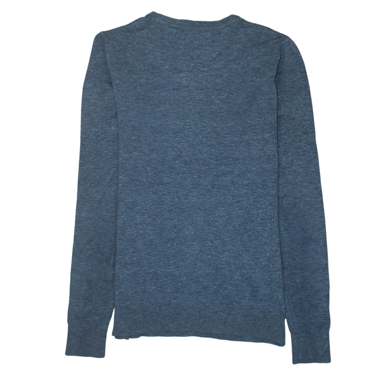 Hilfiger Denim Men's Blue Knit Crew Neck Pullover Sweatshirt M