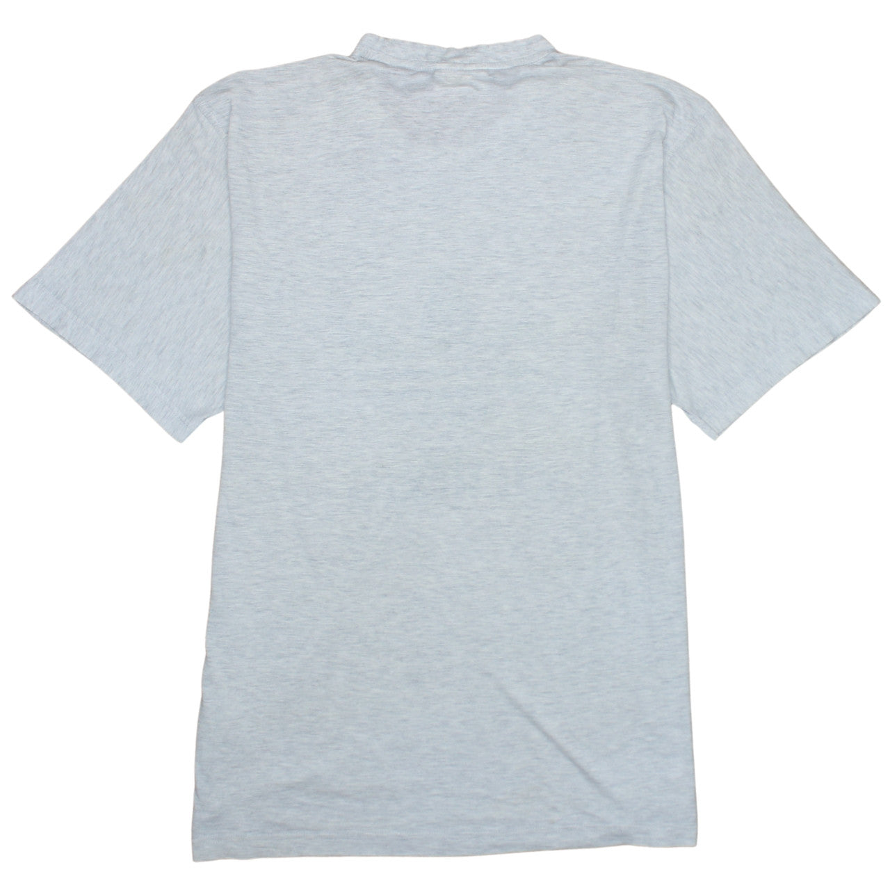 Adidas Men's Grey Trefoil Logo Regular Fit Short Sleeve T-Shirt L