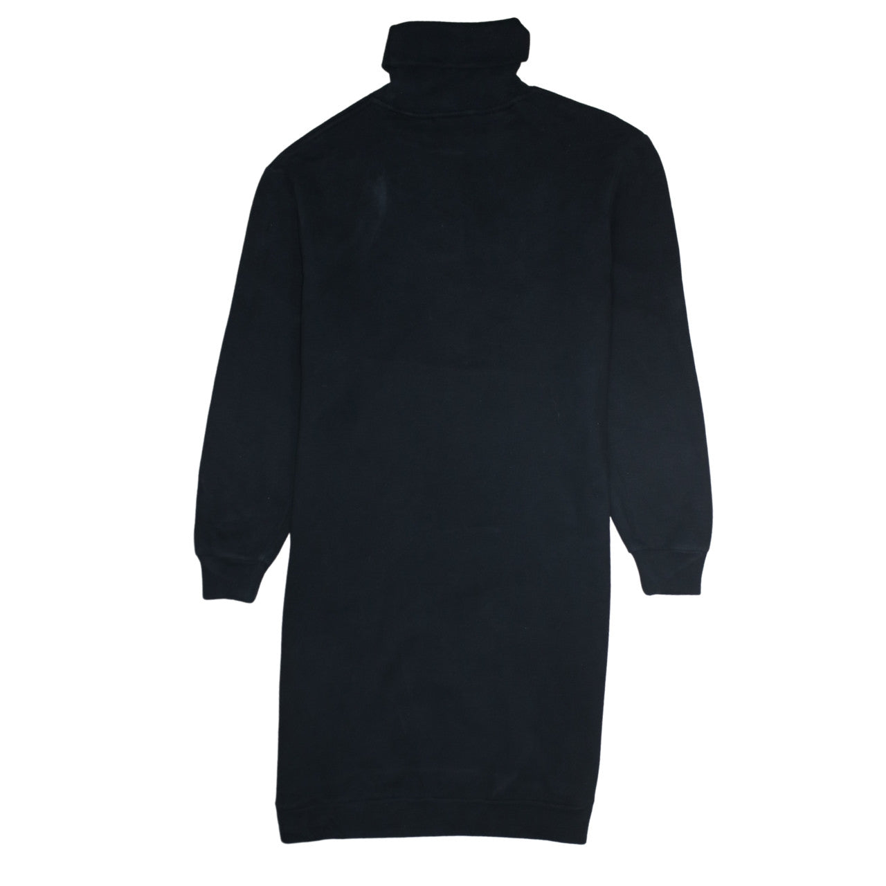 Calvin Klein Jeans Women's Black Cotton Tunic Sweatshirt Dress Size S