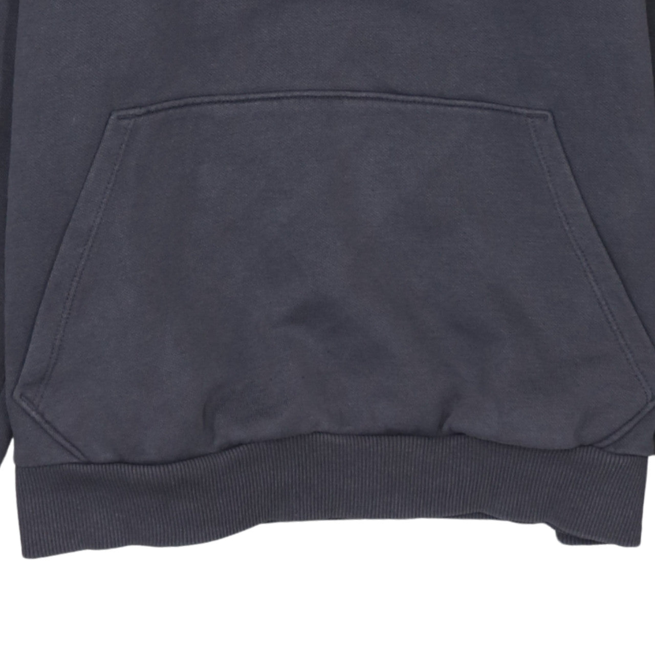 Puma Men's Black Pullover Hoodie Size M Logo Fleece Sweatshirt