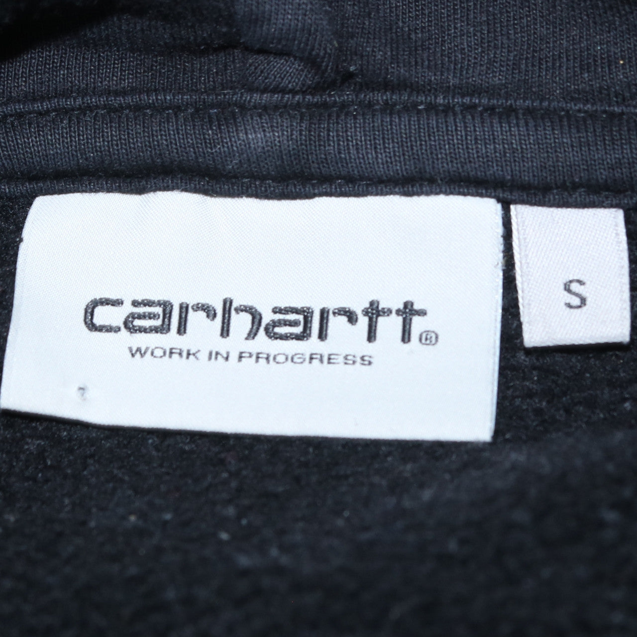 Carhartt Men’s Black Pullover Hoodie Small Regular Fit