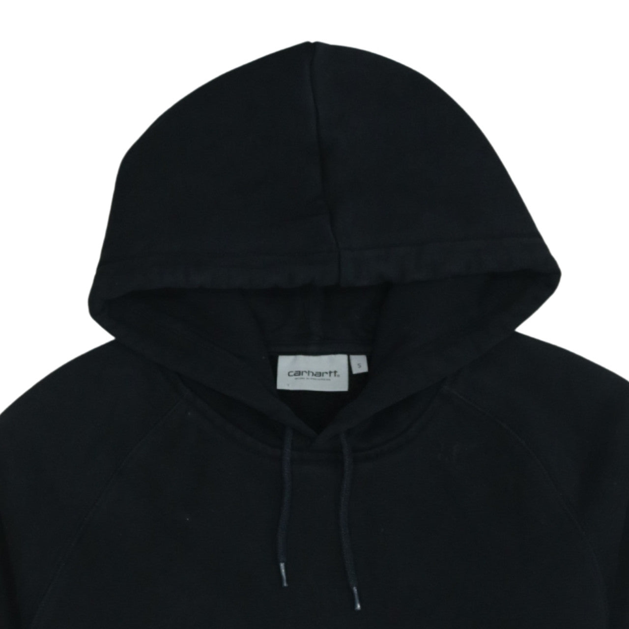 Carhartt Men’s Black Pullover Hoodie Small Regular Fit