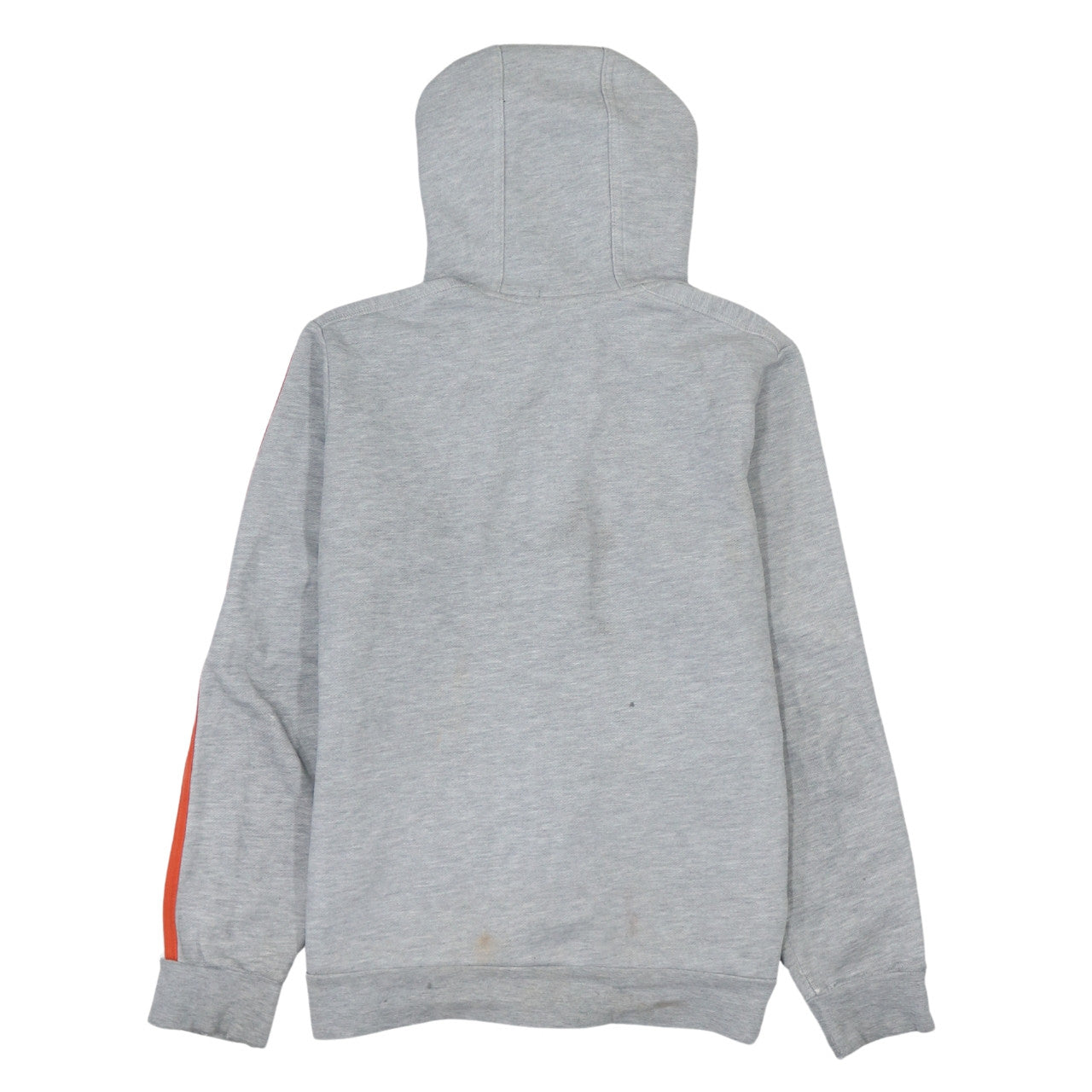 Adidas Boys Grey Full Zip Hoodie 13-14 Years Logo Sportswear
