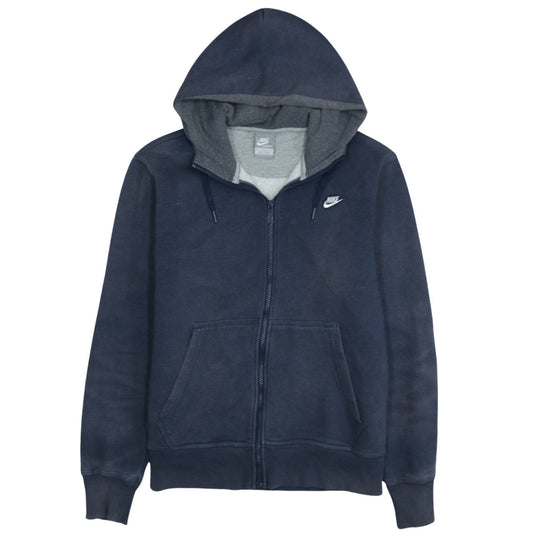 Nike Men's Blue Full Zip Hoodie M Classic Sports Fleece