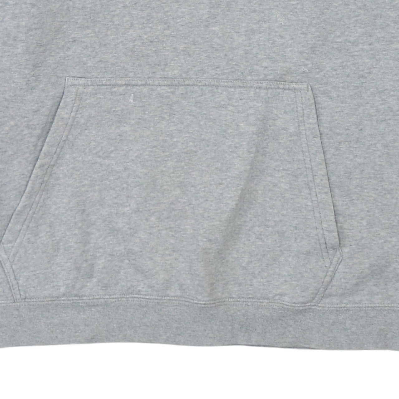 Nike Men's Grey Pullover Hoodie L Sports Logo Fleece