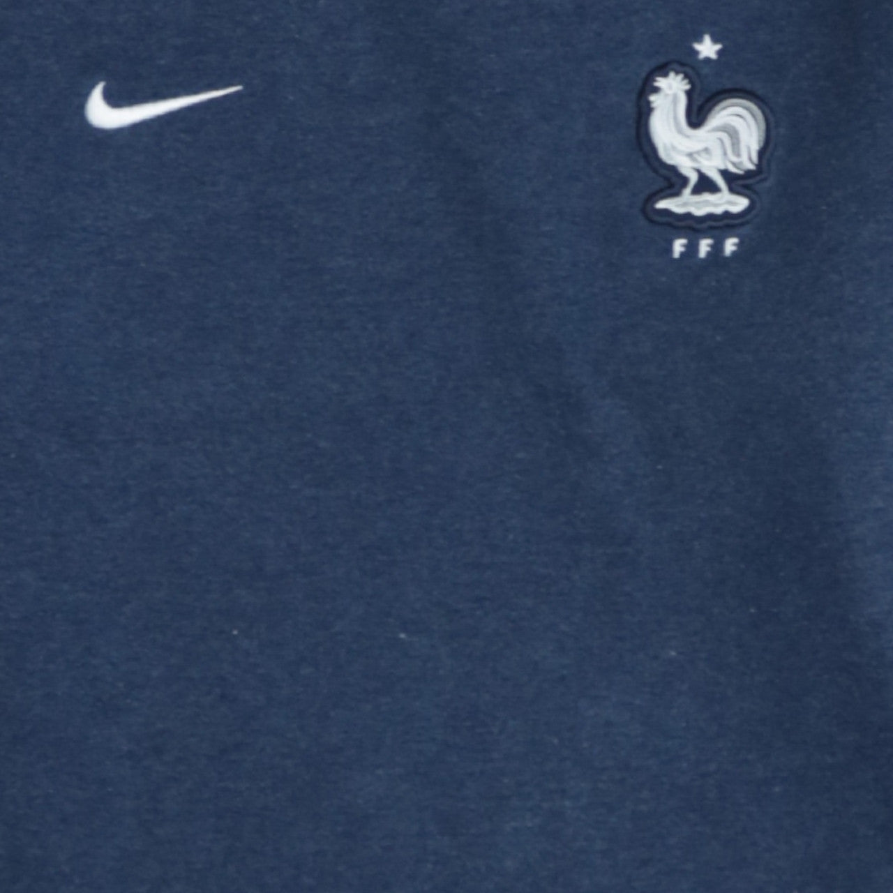 Nike Men Blue Crew Neck FFF Embroidered Pullover Sweatshirt M