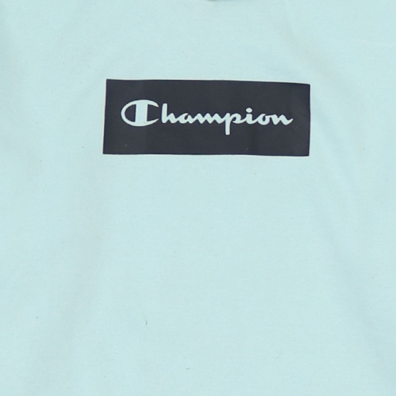 Champion Boys Blue Pullover Hoodie 13-14 Years Logo Print Hooded Sweatshirt