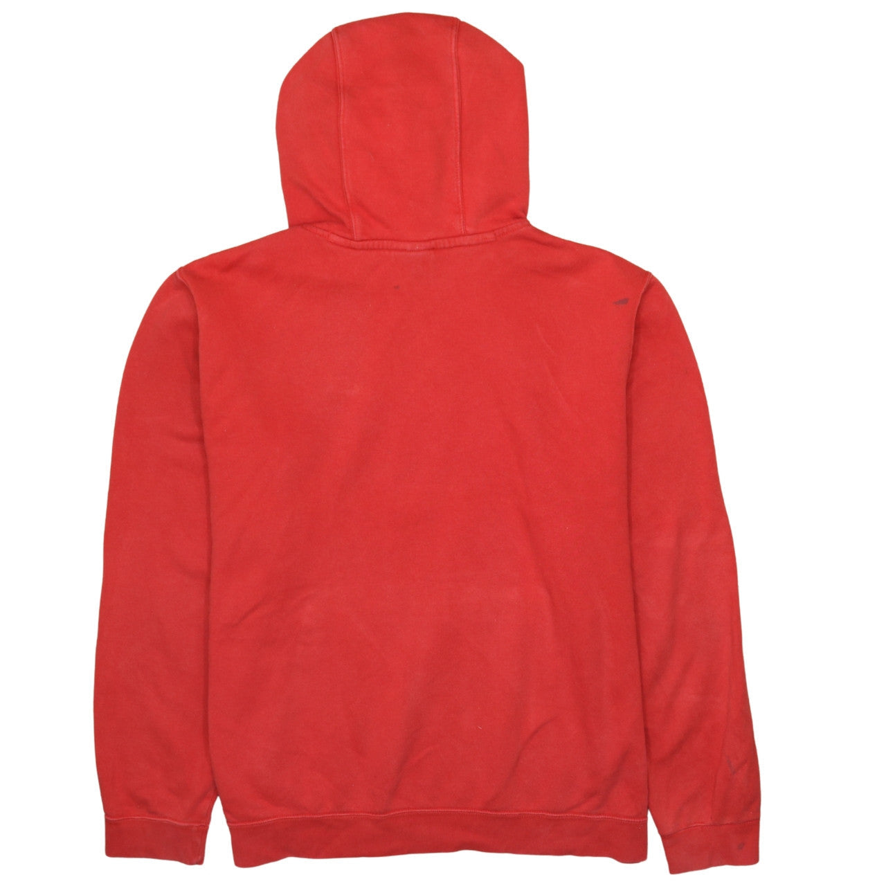 Nike Men's Red XL Pullover Hoodie with Logo Pocket
