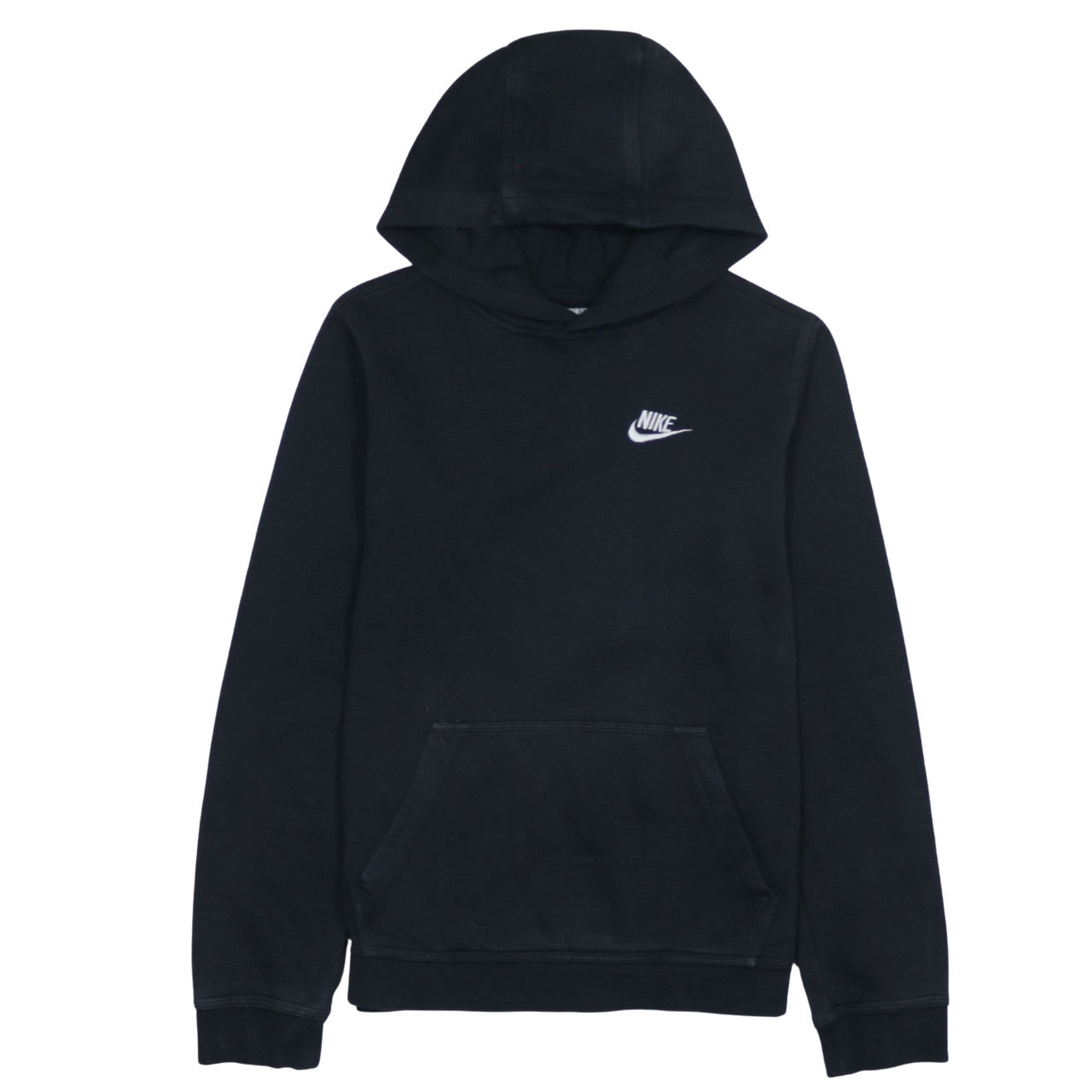 Nike Boys Black XL Pullover Fleece Hoodie with Logo