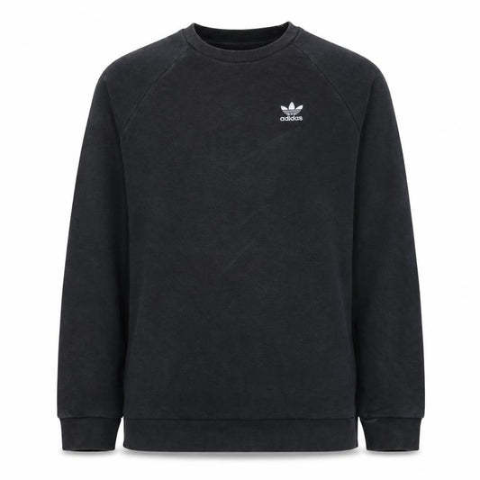 Adidas Men's Black Crew Neck Pullover Sweatshirt Size S