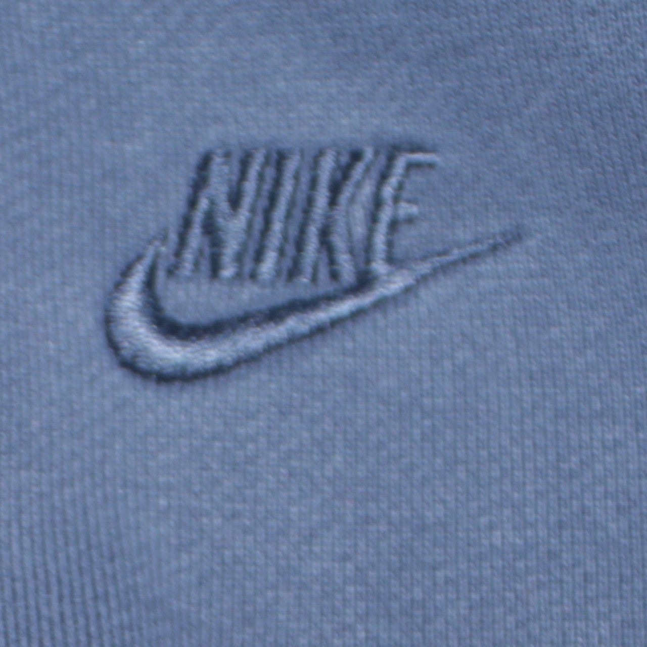Nike Mens Blue 1/2 Zip Hooded Sweatshirt L Regular Fit