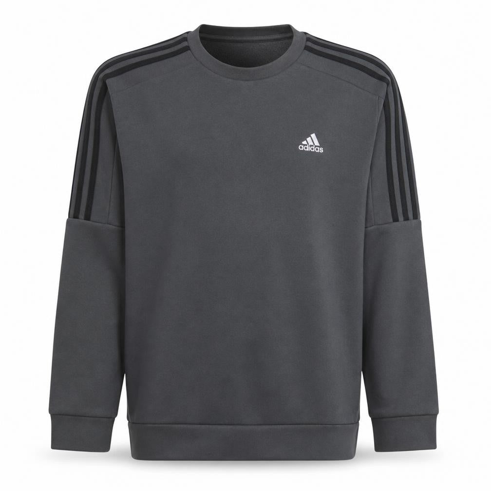 adidas Men's Grey Crew Neck Pullover Sweatshirt Size S