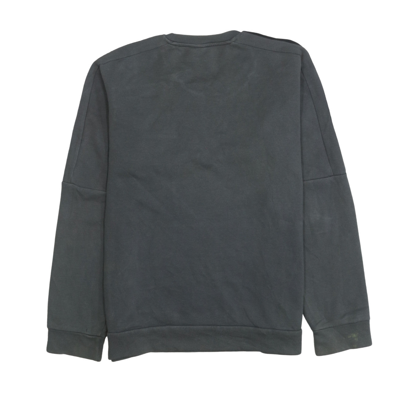 adidas Men's Grey Crew Neck Pullover Sweatshirt Size S