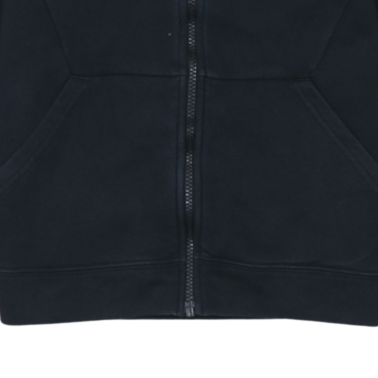 Nike Boys Black Full Zip Hoodie XL Fleece Hooded Sweatshirt
