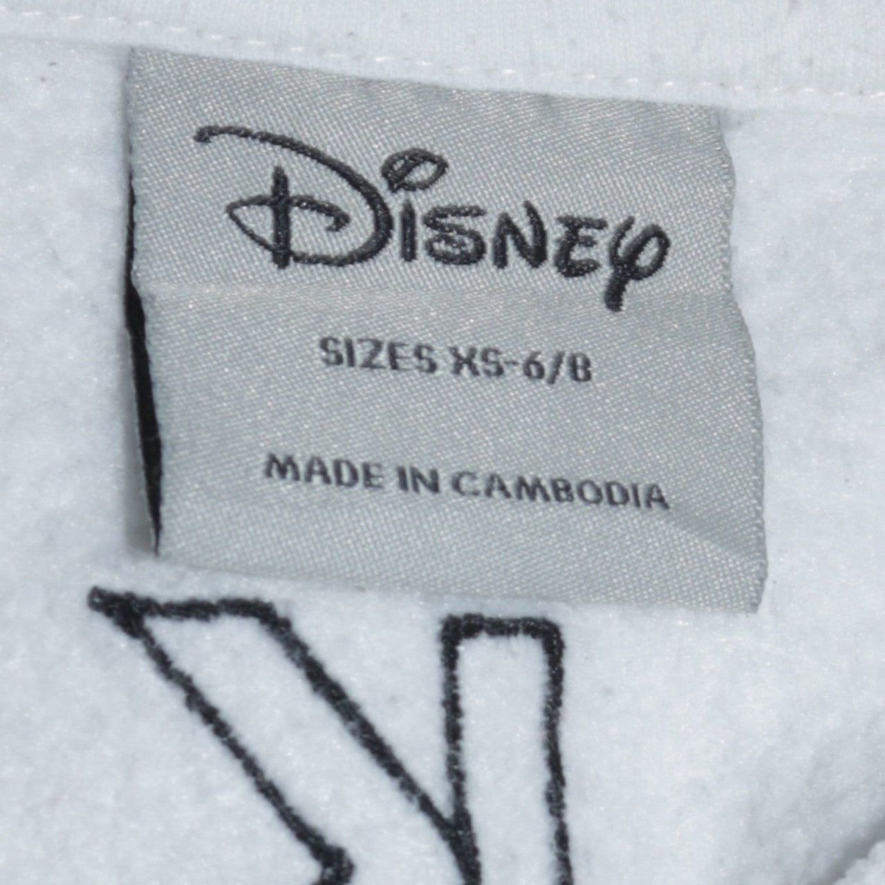 Disney Primark Women White Mickey Mouse Pullover Sweatshirt XS