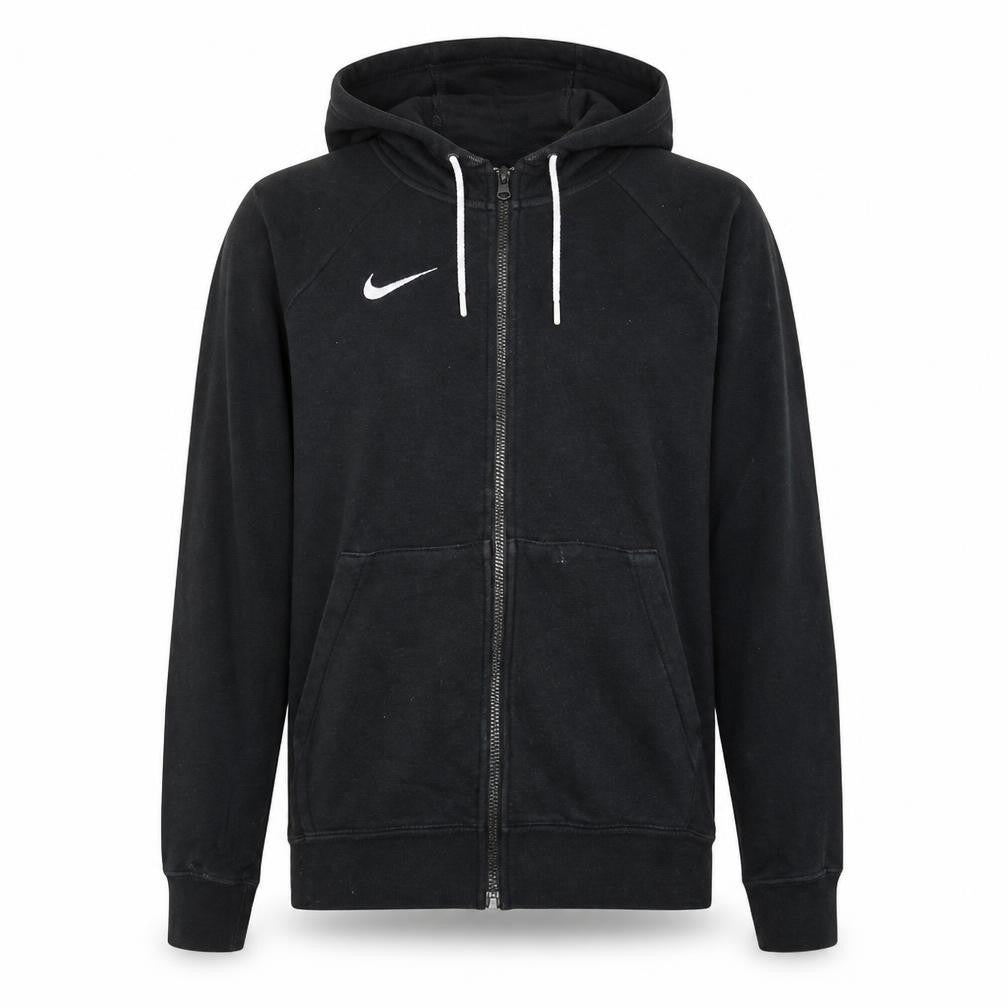 Nike Men's Black Full Zip Hoodie Small Regular Fit Fleece Sportswear