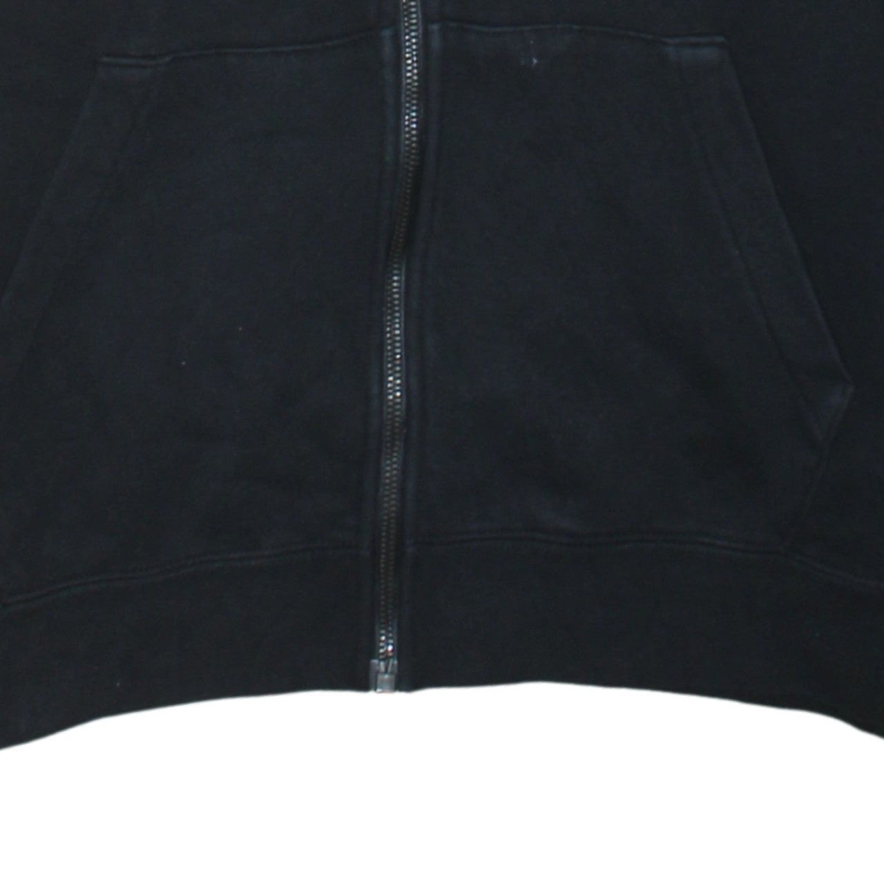 Nike Men's Black Full Zip Hoodie Small Regular Fit Fleece Sportswear