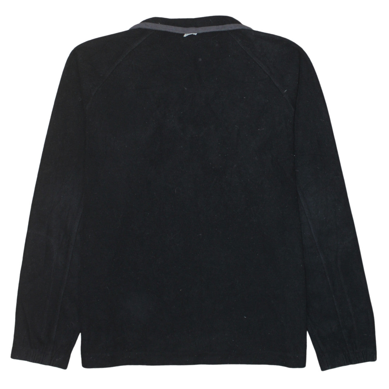 Columbia Men's Black Fleece Ski Jacket L 1/4 Zip Outdoor Winter