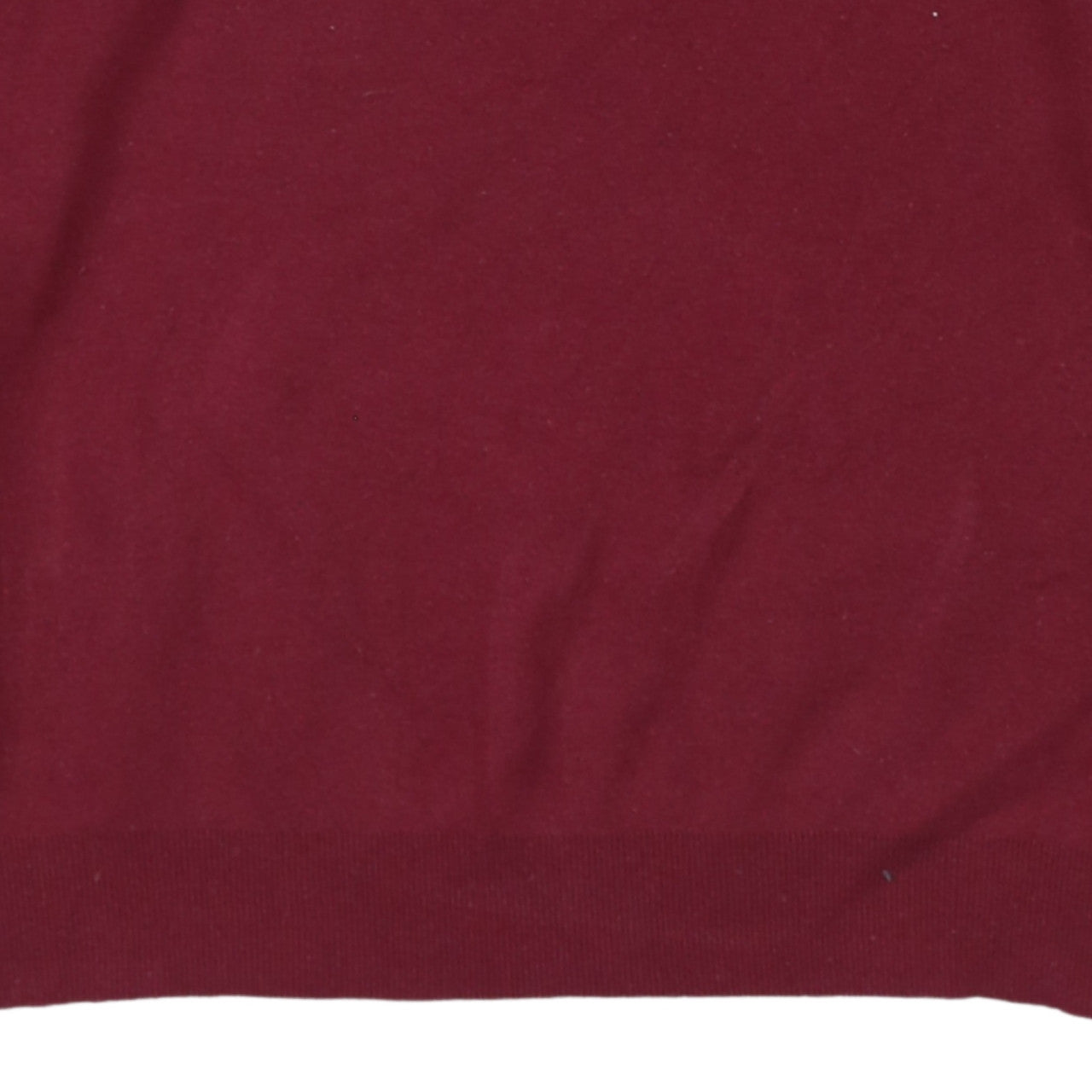 Polo Ralph Lauren Men's Red Cotton V-Neck Jumper XL