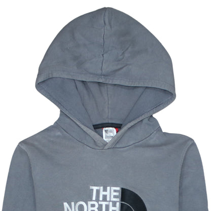Additional view of The North Face boys’ grey xl pullover hoodie sweatshirt 100% cotton