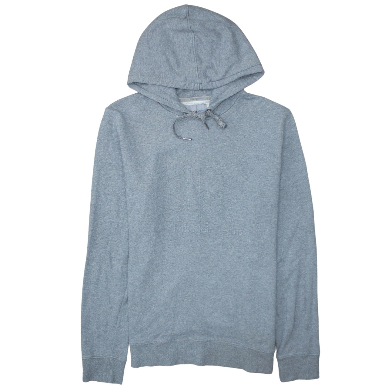 Calvin Klein Jeans Men's Grey XL Pullover Hoodie
