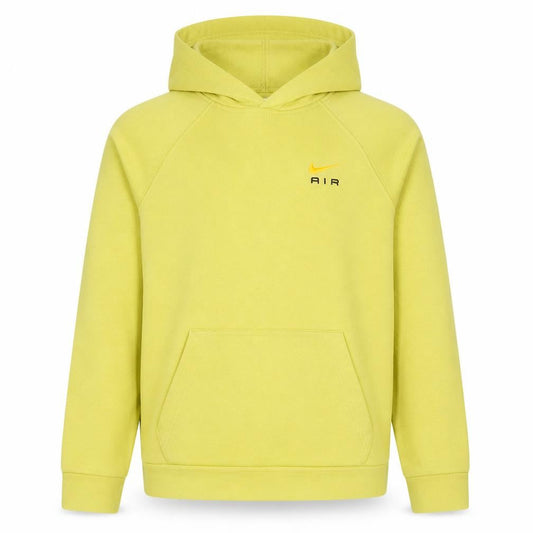 Nike Boys Yellow Pullover Hoodie XL Fleece Logo Air Sportswear