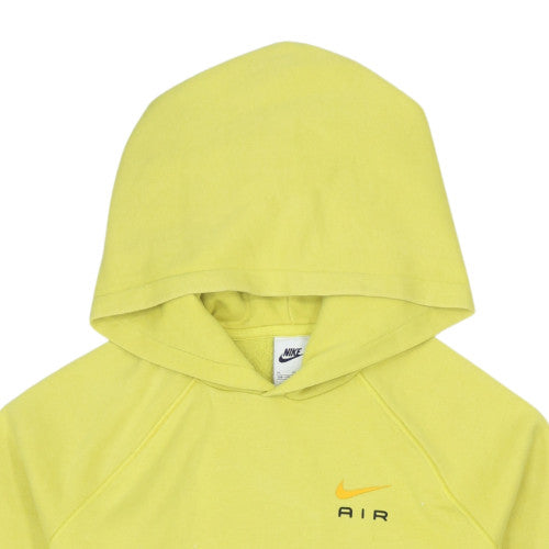 Nike Boys Yellow Pullover Hoodie XL Fleece Logo Air Sportswear