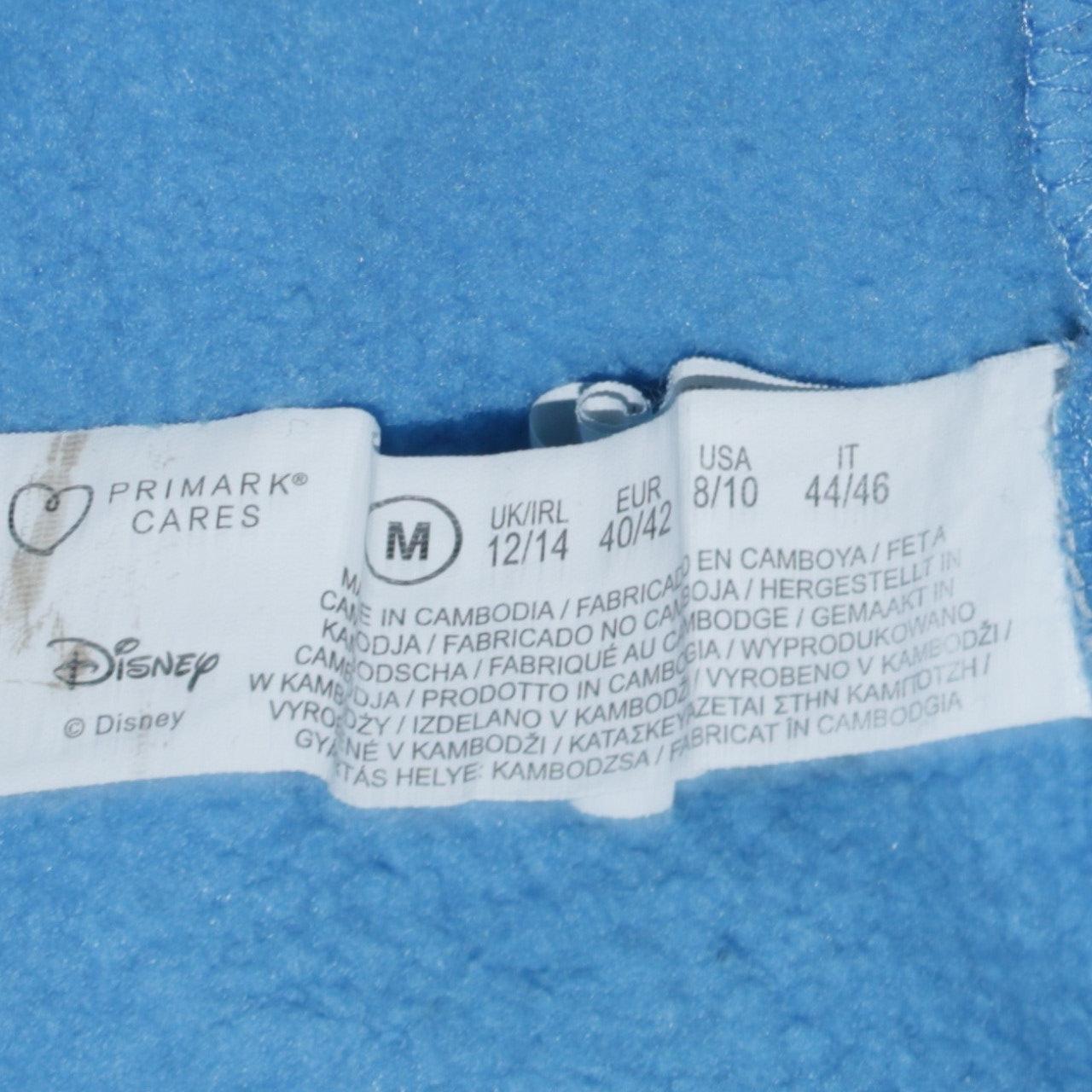Disney Women Blue Stitch Aloha Pullover Sweatshirt Size 12/14