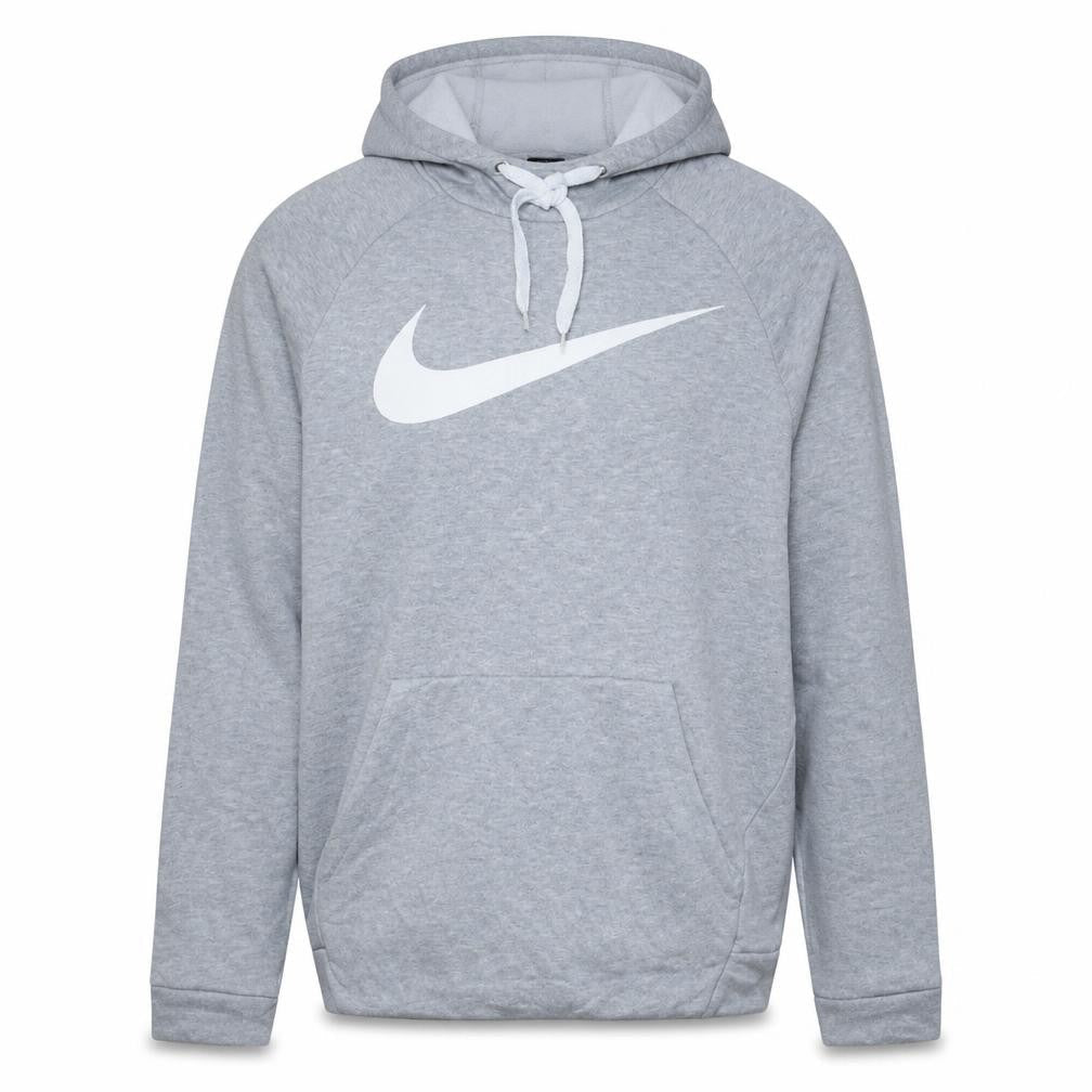 Nike Men's Grey Dri-FIT Pullover Hoodie Size M Sportswear