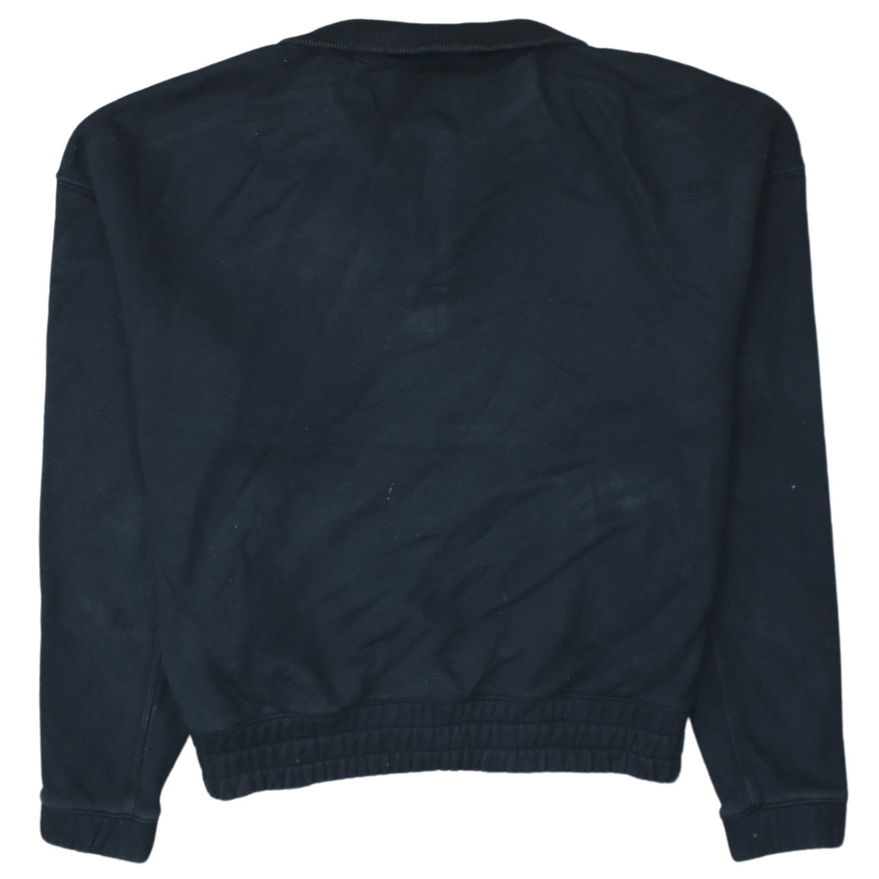 Champion Black Small 1/4 Zip Cotton Sweatshirt for Women