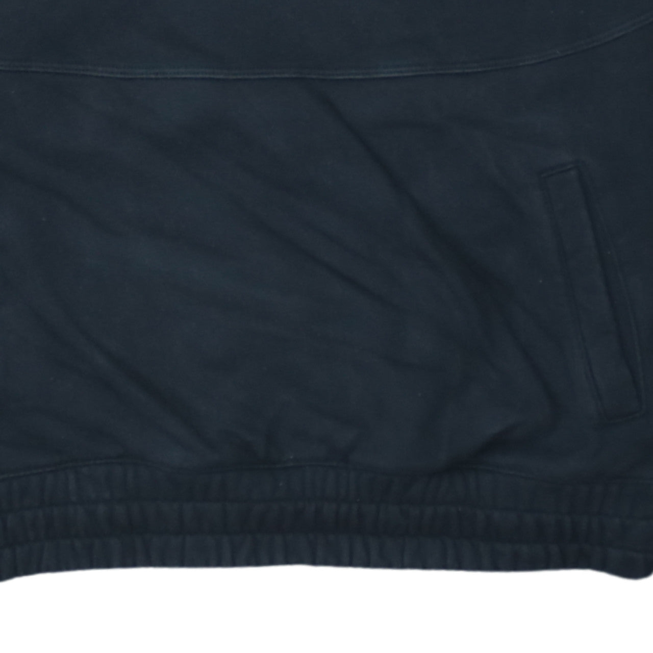 Champion Black Small 1/4 Zip Cotton Sweatshirt for Women