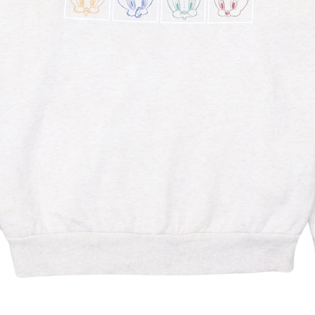 Primark Looney Tunes Tweety Beige Women's Small Pullover Sweatshirt